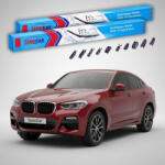 TeamCar Ștergătoare BMW X4 (G02) 2018-prezent | Set Față Flat Premium - TeamCar® (TC-X4G02-6550FLP)