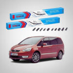 TeamCar Ștergătoare Ford Galaxy Mk2 WA6 2006-2008 | Set Față Flat Premium - TeamCar® (TC-GALAXYWA6750650FP)