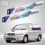 TeamCar Ștergătoare Kia Carnival II GQ/GO 2001-2006 | Set Față Hibrid - TeamCar® (TC-CRNV2-600600HB)
