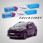 TeamCar Ștergătoare Citroën C3 Aircross Gen I A88 SUV 2017-prezent | Set Față Flat Premium - TeamCar® (TC-C3ACA88650400FLP)