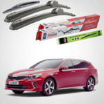 TeamCar Ștergătoare Kia Optima Sportswagon IV JF Estate 2016-prezent | Set Față și Spate Flat - TeamCar® (TC-OPTIMASW-654530FL)