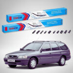 TeamCar Ștergătoare Ford Escort Gen V VI Turnier Break 1990-1994 | Set Față Flat Premium - TeamCar® (TC-FORD1XXE)
