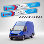 TeamCar Ștergătoare Ford Transit Tourneo Gen V MK6 V184 2-Door 2000-2006 | Set Față Flat Premium - TeamCar® (TC-TTOURNEOVMK6V1842D700600FLP)