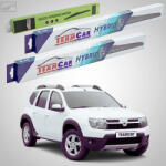 TeamCar Ștergătoare Dacia Duster I SUV 2011-2014 | Set Față și Spate Hibrid - TeamCar® (TC-DUST1A-505035HB)