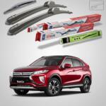 TeamCar Ștergătoare Mitsubishi Eclipse Cross (GK_, YA, YB) 2017-prezent | Set Față și Spate Flat - TeamCar® (TC-ECLCRSFS-FL)