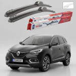 TeamCar Ștergătoare Renault Kadjar I SUV 2017-prezent | Set Față Flat - TeamCar® (TC-KADJ1B-6545FL)