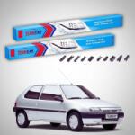 TeamCar Ștergătoare Citroën Saxo S0 Hatchback 1996-1999 | Set Față Flat Premium - TeamCar® (TC-SAXO-500450FLP)