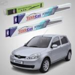 TeamCar Ștergătoare Mazda 2 DY Facelift 2005-2007 | Set Față și Spate Hibrid - TeamCar® (TC-MZ2DYFL056004350H)
