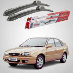 TeamCar Ștergătoare Toyota Corolla E11 Hatchback 1997-2000 | Set Față Flat - TeamCar® (TC-CORE11HB-5045FL)