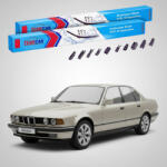 TeamCar Ștergătoare BMW Seria 7 (E32) 1986-1994 | Set Față Flat Premium - TeamCar® (TC-7E32-6060FLP)