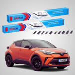 TeamCar Ștergătoare Toyota C-HR SUV 2016-prezent | Set Față Flat Premium - TeamCar® (TC-CHRSUV-6440FLP)