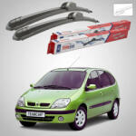 TeamCar Ștergătoare Renault Scenic I Facelift 2000-2003 | Set Față Flat - TeamCar® (TC-SCEN1F-6040FL)