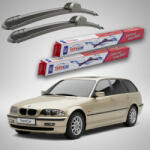 TeamCar Ștergătoare BMW Seria 3 Touring (E46) 1999-2005 | Set Față Flat - TeamCar® (TC-3E46TOU-5755FL)
