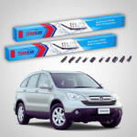 TeamCar Ștergătoare Honda CR-V III RE SUV 2007-2012 | Set Față Flat Premium - TeamCar® (TC-CRV3RE650425FLP)