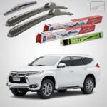 TeamCar Ștergătoare Mitsubishi Pajero Sport III, Montero Sport (KS) 2015-prezent | Set Față și Spate Flat - TeamCar® (TC-PAJSPT3FS-FL)