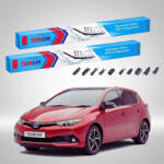 TeamCar Ștergătoare Toyota Auris E18 Hatchback 2012-prezent | Set Față Flat Premium - TeamCar® (TC-AE18-6535FLP)