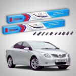 TeamCar Ștergătoare Toyota Avensis T27 Sedan 2008-prezent | Set Față Flat Premium - TeamCar® (TC-AVT27SD-6540FLP)