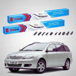 TeamCar Ștergătoare Toyota Corolla E12 Estate 2001-2008 | Set Față Flat Premium - TeamCar® (TC-CORE12EST-5548FLP)
