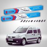 TeamCar Ștergătoare Renault Kangoo I Van 2 uși 1997-2007 | Set Față Flat Premium - TeamCar® (TC-KANG1B-5050FLP)