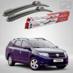 TeamCar Ștergătoare Dacia Logan II MCV Break 2013-2015 | Set Față Flat - TeamCar® (TC-LOGA2MH-5550FL)