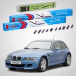 TeamCar Ștergătoare BMW Z3 Coupé (E36/8) 1997-2003 | Set Față și Spate Flat Premium - TeamCar® (TC-Z3E368CPS-5050FLP)