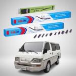 TeamCar Stergatoare Mitsubishi L300 Exceed Van (P0_W/P1_W/P2_W) 2000+ | Set Fata si Spate Flat Premium - TeamCar (TC-L300EXFSFP)