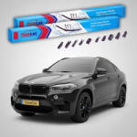 TeamCar Ștergătoare BMW X6 M (F86) 2014-2019 | Set Față Flat Premium - TeamCar® (TC-X6MF86-6050FLP)