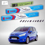 TeamCar Ștergătoare Ford B-Max MPV 2012-prezent | Set Față și Spate Flat Premium - TeamCar® (TC-FORD223DD)