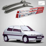 TeamCar Ștergătoare Citroën Saxo S0 Hatchback 1996-1999 | Set Față Flat - TeamCar® (TC-SAXO-500450FL)