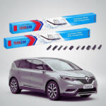 TeamCar Ștergătoare Renault Espace V MPV 2015-2023 | Set Față Flat Premium - TeamCar® (TC-ESPACE5-7570FP)