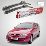TeamCar Ștergătoare Renault Megane I Grandtour Break 1998-2001 | Set Față Flat - TeamCar® (TC-MEGA1B-5550FL)