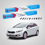 TeamCar Ștergătoare Kia Ceed II SW JD 2012-prezent | Set Față Flat Premium - TeamCar® (TC-CEED2SW-6535FLP)