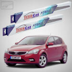 TeamCar Ștergătoare Kia Ceed I ED Facelift 2009-2012 | Set Față Hibrid - TeamCar® (TC-CEED1F-600450HB)