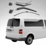 MAMMOOTH Set 2 Brațe și Lamele Ștergător Spate VW Transporter T5 Platform Chassis 7JD (2003-2015) - 460mm, Mammooth MMT RAW 530 (MMTAPFQ3P)