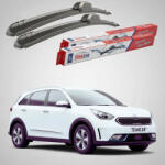 TeamCar Ștergătoare Kia Niro I/II DE/SG2 SUV 2016-prezent | Set Față Flat - TeamCar® (TC-NIROI-6540FL)