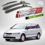 TeamCar Ștergătoare Honda Shuttle Gen I (RA1/RA3) MPV 1994-2001 | Set Față și Spate Flat - TeamCar® (TC-SHU1M550550375FL)