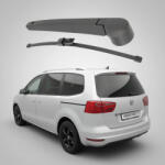 MAMMOOTH Braț și Lamelă Ștergător Spate Seat Alhambra 710 711 (2010-2022) - 350mm, Mammooth MMT RAW 435 (MMTRAWAPFc)