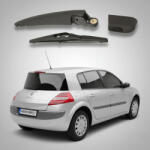 MAMMOOTH Braț și Lamelă Ștergător Spate Renault Megane II BM CM (2002-2008) - 240mm, Mammooth MMT RAW 536 (MMTRAWAPFb)