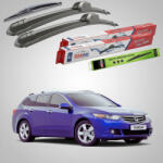 TeamCar Ștergătoare Honda Accord Gen VIII Tourer (CW) Estate 2008-2015 | Set Față și Spate Flat - TeamCar® (TC-ACCVIIIT6005300FL)
