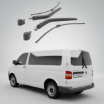 MAMMOOTH Set 2 Brațe și Lamele Ștergător Spate VW Transporter T5 Van 7HA (2003-2015) - 460mm, Mammooth MMT RAW 530 (MMTAPFQ2P)
