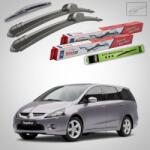 TeamCar Stergatoare Mitsubishi Grandis MPV (NA_W) 2004-2008 | Set Fata si Spate Flat - TeamCar (TC-GRANDFS-FL)