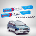 TeamCar Ștergătoare Toyota Picnic XM1 1996-2001 | Set Față Flat Premium - TeamCar® (TC-PICNICXM1-6040FLP)
