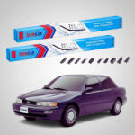 TeamCar Ștergătoare Kia Sephia I FA Sedan 1992-2000 | Set Față Flat Premium - TeamCar® (TC-SEPHIAI-5348FLP)