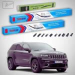 TeamCar Ștergătoare Jeep Grand Cherokee WK2 2013-prezent | Set Față și Spate Flat Premium - TeamCar® (TC-JGC13-550300FLP)