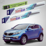 TeamCar Ștergătoare Kia Sportage III SL SUV 2010-2015 | Set Față și Spate Hibrid - TeamCar® (TC-SPORT3-604530HB)