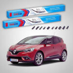 TeamCar Ștergătoare Renault Scenic IV 2016-2022 | Set Față Flat Premium - TeamCar® (TC-SCEN4-8070FLP)