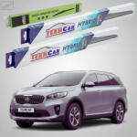 TeamCar Ștergătoare Kia Sorento III UM SUV 2015-2020 | Set Față și Spate Hibrid - TeamCar® (TC-SORENTO3-654030HB)