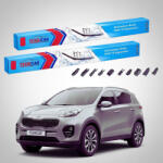 TeamCar Ștergătoare Kia Sportage IV QL SUV 2015-2022 | Set Față Flat Premium - TeamCar® (TC-SPORT4-6540FP)