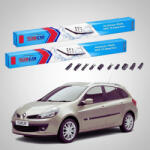 TeamCar Ștergătoare Renault Clio III Grandtour Break 2007-2015 | Set Față Flat Premium - TeamCar® (TC-CLIO3GT-6040FP)