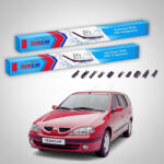 TeamCar Ștergătoare Renault Megane I Grandtour Break 1998-2001 | Set Față Flat Premium - TeamCar® (TC-MEGA1B-5550FLP)